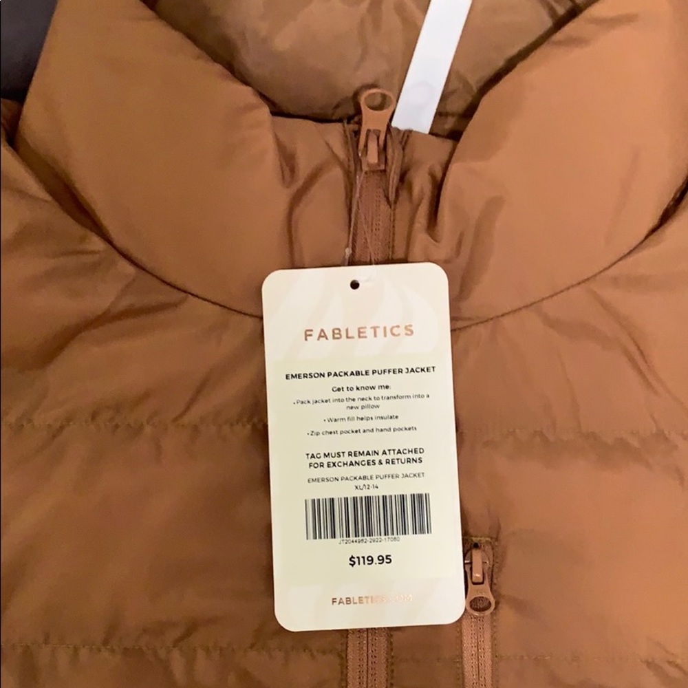 Fabletics Emerson Packable Puffer Jacket - Picture 2 of 3